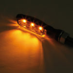 HIGHSIDER LED-blinkers SONIC-X1, svart