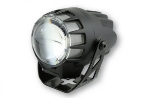 HIGHSIDER LED strålkastare DUAL-STREAM, svart, linsdiameter 45 mm, E-märkt