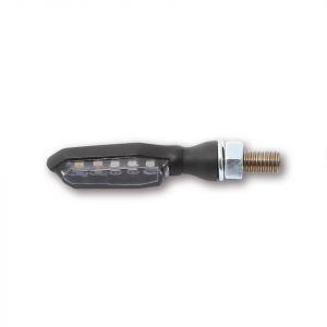 HIGHSIDER LED-bakljus-/blinkers SONIC-X1, svart, rökfärgat